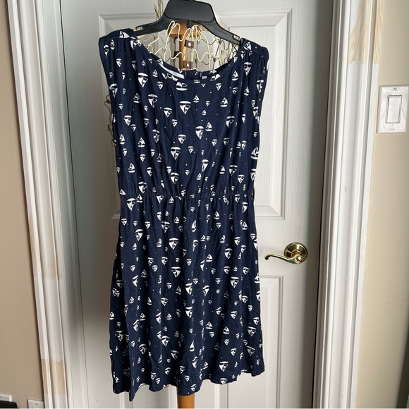 /Twik/ Sleeveless sail boat navy design dress - Picture 2 of 8